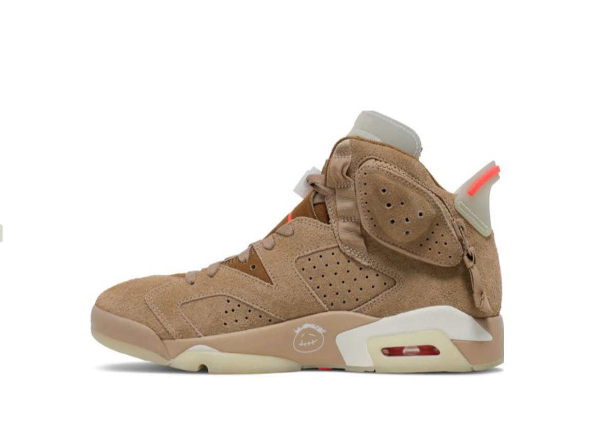 Travis Scott x Air Jordan 6 Retro 'British Khaki'