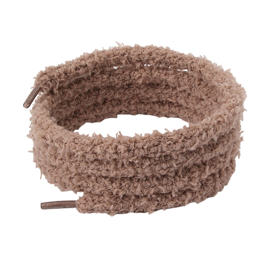 Brown Thin Fluffy laces
