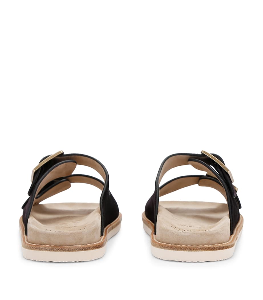 BRUNELLO CUCINELLI
Suede Double-Strap Sandals