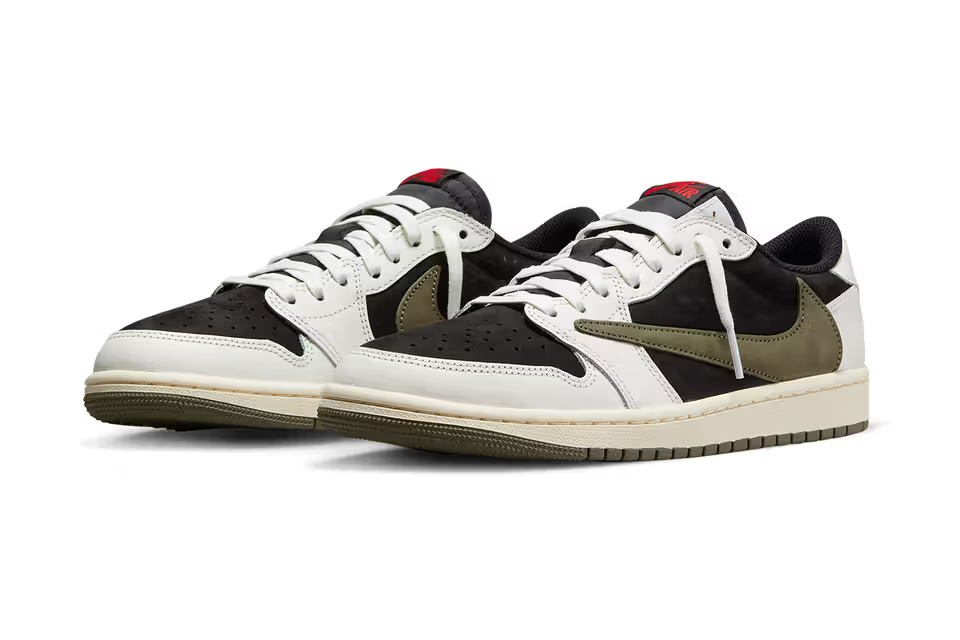 Air Jordan 1 Low Travis Scott Olive